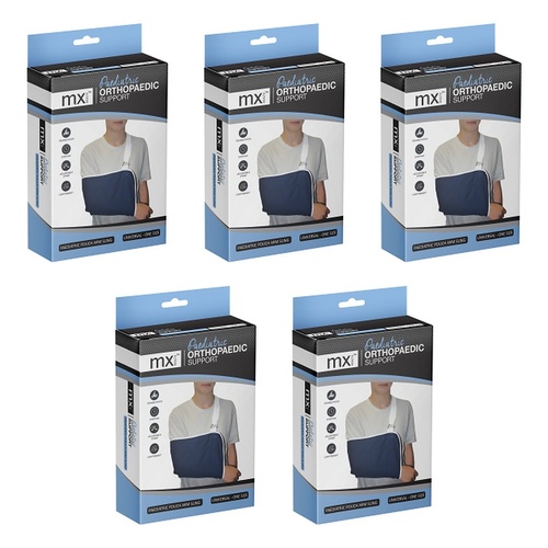 MX Health Orthopaedic Support Pouch Arm Sling Paediatric Pack of 5