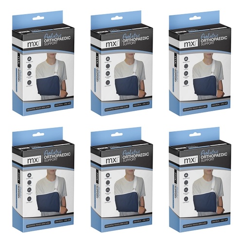 MX Health Orthopaedic Support Pouch Arm Sling Paediatric Pack of 6
