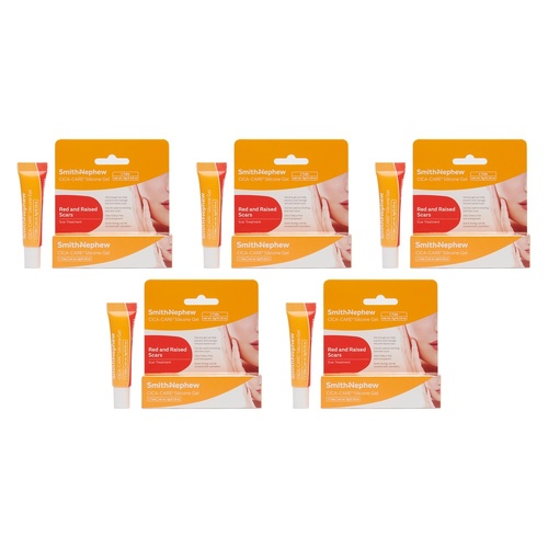 Cica-Care Silicone Gel Scar Treatment 5g Pack of 5