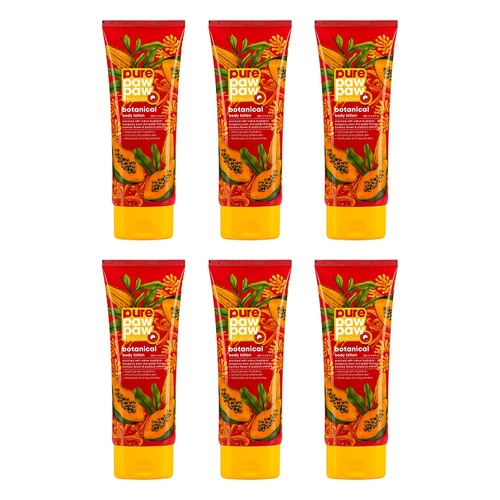 Pure Paw Paw Body Care Botanical Lotion 200mL Pack of 6