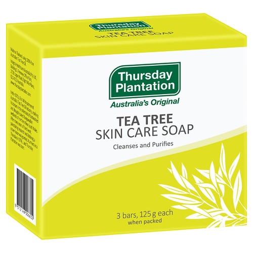 Thursday Plantation Tea Tree Soap 3 x 125g x 6