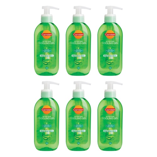 Carroten Aloe Vera After Sun Cooling Gel 200mL Pack of 6