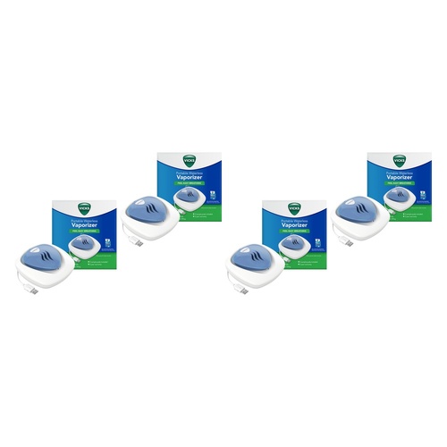 Vicks Portable Waterless Vaporizer Pack of 4
