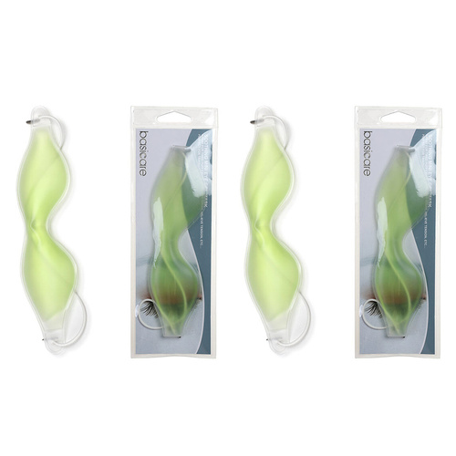 Basicare Hot Cold Eye Gel Mask Reusable Washable BPA Free 2 Pack