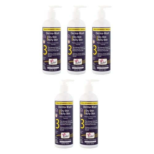 Hope's Relief Derma Wash 350mL Pack of 5