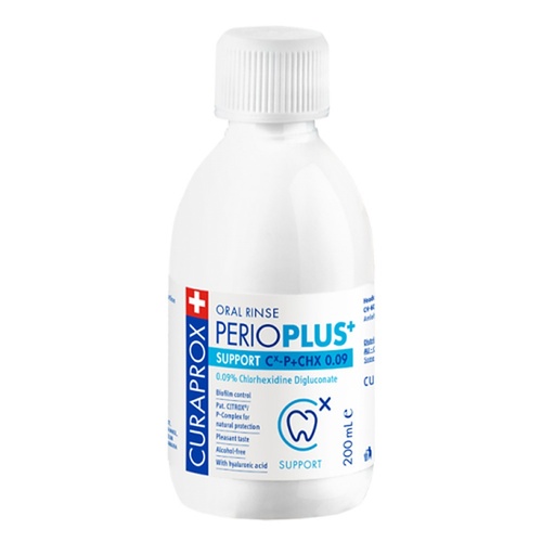 Curaprox Perio Plus Support M-Wash Chlorhex .09% 200mL