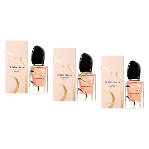 Giorgio Armani Si Intense Eau de Parfum 30mL Pack of 3