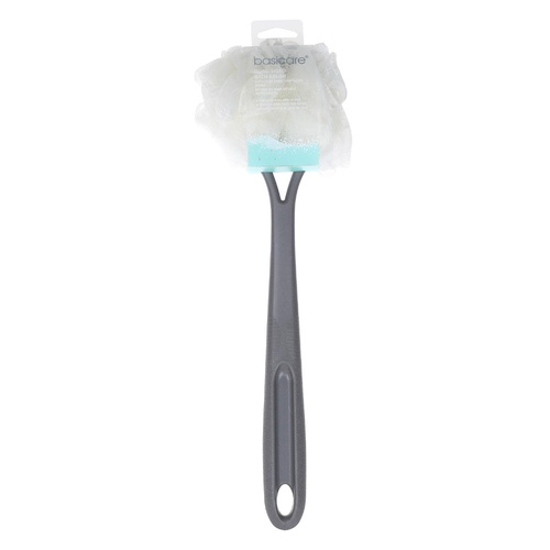 Basicare Dual Sided Bath Brush Blue