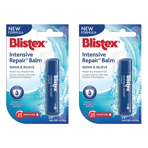 Blistex Intensive Repair Lip Balm 4.25g x 12 Bundle of 2