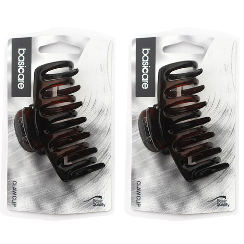 Basicare Claw Clip Shell Large 9cm x 2