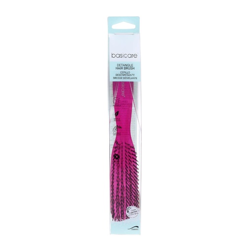 Basicare Detangle Hair Brush Large Pink