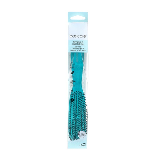 Basicare Detangle Hair Brush Large Teal