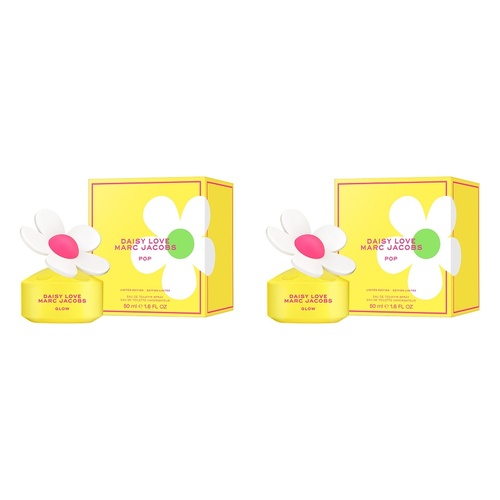 Marc Jacobs Daisy Glow Love Eau de Toilette 50mL Pack of 2