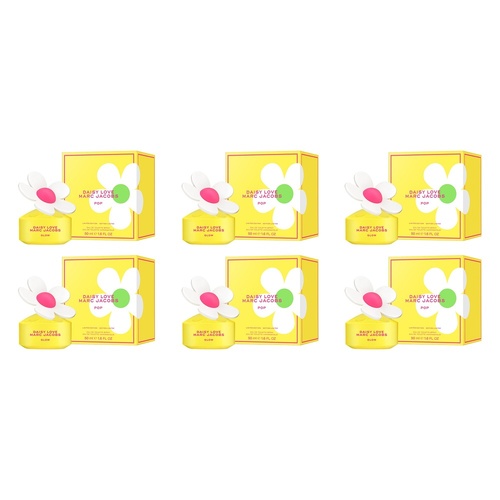 Marc Jacobs Daisy Glow Love Eau de Toilette 50mL Pack of 6