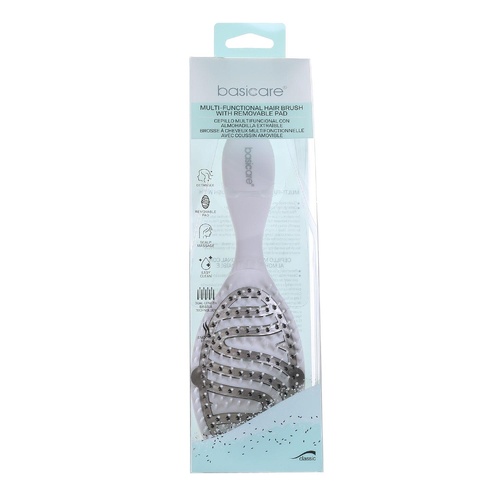 Basicare Multi-Functional Hair Brush Removable Pad