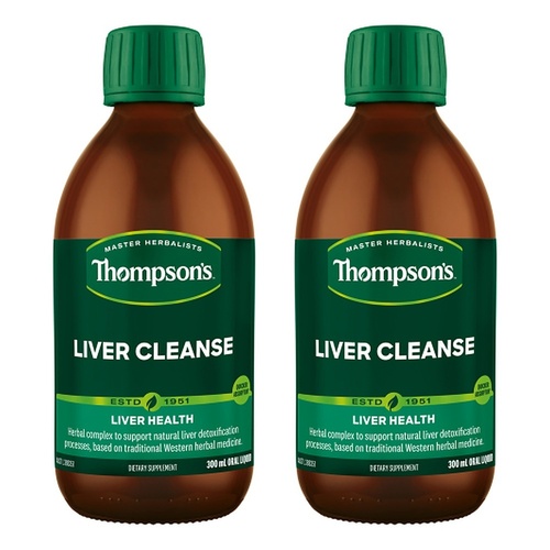 Thompson's Liver Cleanse 300mL Pack of 2