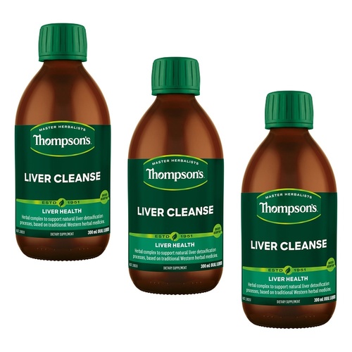 Thompson's Liver Cleanse 300mL Pack of 3