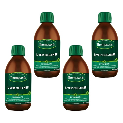 Thompson's Liver Cleanse 300mL Pack of 4