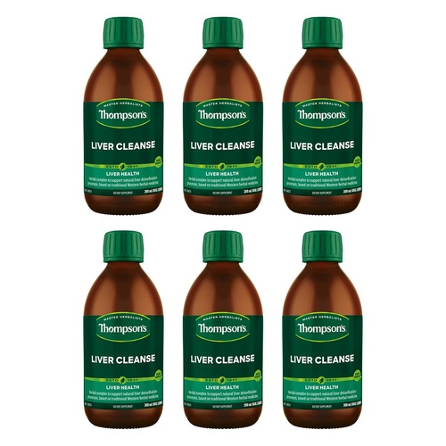 Thompson's Liver Cleanse 300mL Pack of 6
