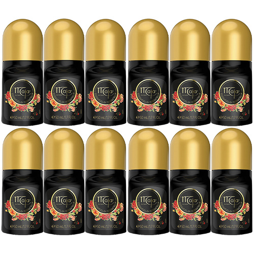 Maja Classic Anti Perspirant Roll On 50ml Pack of 12 Floral Long Lasting