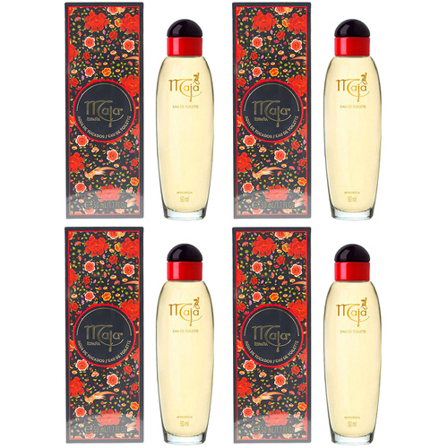 Maja Eau De Toilette Natural Spray 50ml 4 Pack Bundle