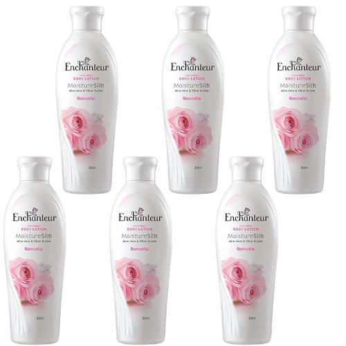 Enchanteur Romantic Body Lotion 200ml x 6 Packs Set