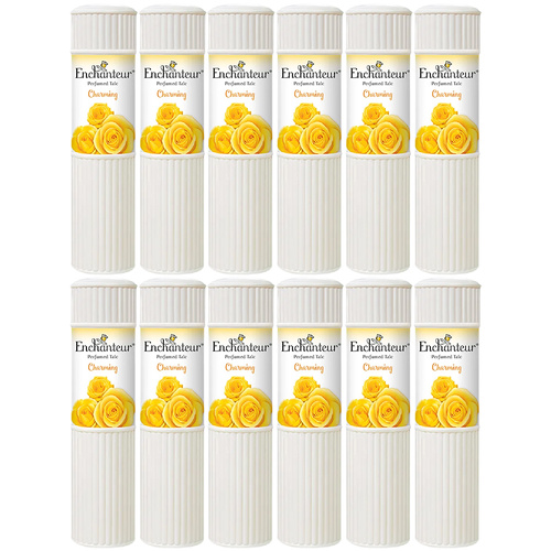 Enchanteur Charming Perfumed Talc 100g x 12 Packs Set
