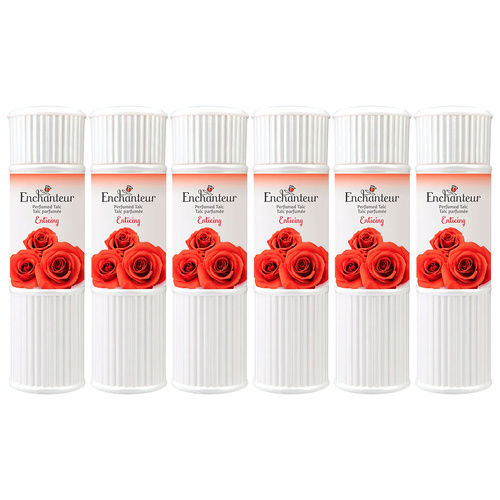 Enchanteur Enticing Perfumed Talc 50g x 6 Pack Set