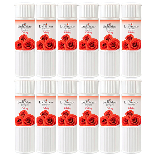 Enchanteur Enticing Perfumed Talc 100g x 12 Packs Set