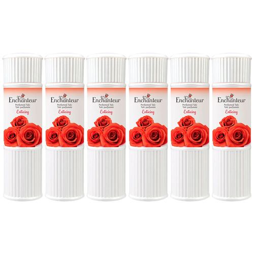 Enchanteur Enticing Perfumed Talc 200g x 6 Pack Set