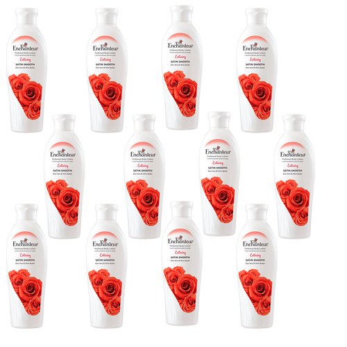 Enchanteur Enticing Perfumed Body Lotion 200ml x 12 Packs Set