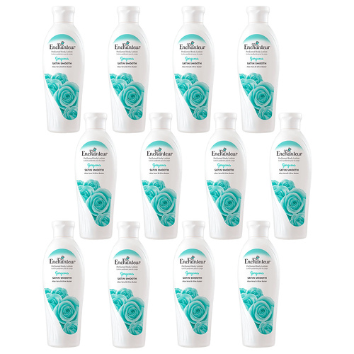 Enchanteur Gorgeous Perfumed Body Lotion 200ml x 12 Packs Set