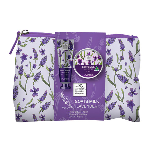 The Australian Cosmetics Company Lavender Hand Cream and Body Butter Gift Set
