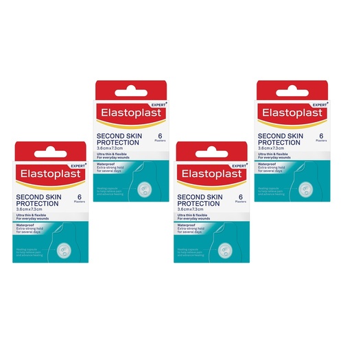 Elastoplast Second Skin Protection XL Dressings Pack of 4