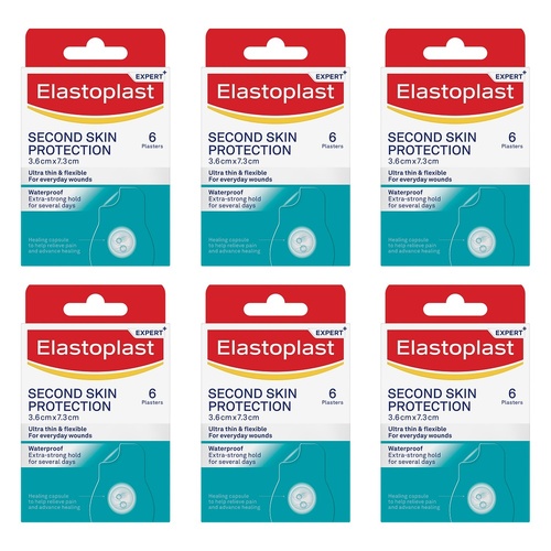 Elastoplast Second Skin Protection XL Dressings Pack of 6
