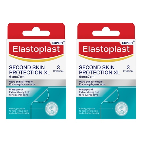 Elastoplast Second Skin Protection XL Dressings Pack of 2