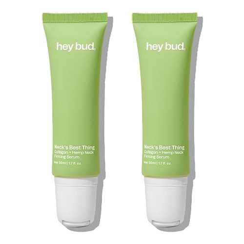 Hey Bud Collagen + Hemp Neck Firming Serum 50mL Pack of 2