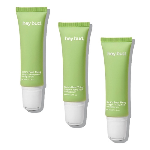Hey Bud Collagen + Hemp Neck Firming Serum 50mL Pack of 3