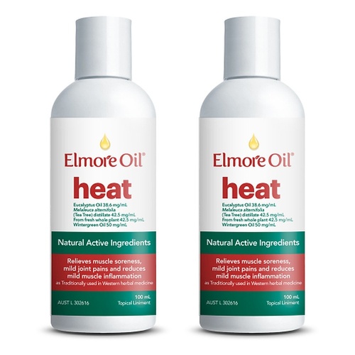Elmore Oil Heat 100mL Pack of 2