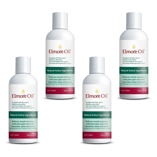 Elmore Oil Original, 100mL Pack of 4