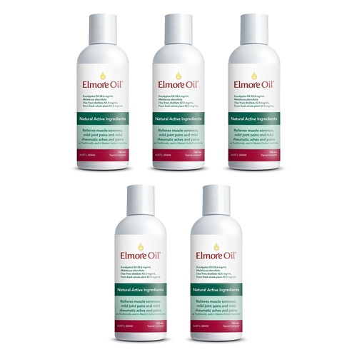 Elmore Oil Original, 100mL Pack of 5