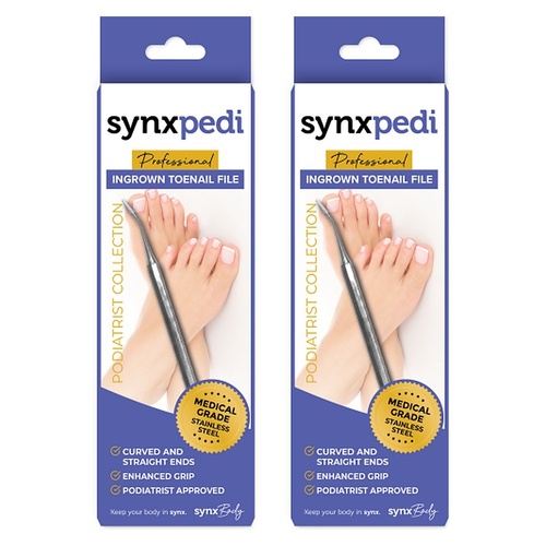 Synxpedi Ingrown Toenail File Pack of 2