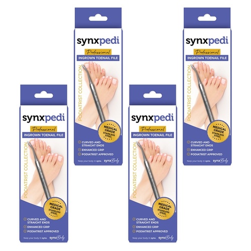 Synxpedi Ingrown Toenail File Pack of 4
