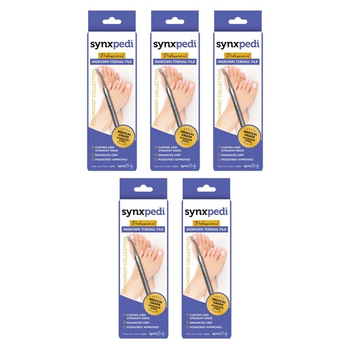 Synxpedi Ingrown Toenail File Pack of 5