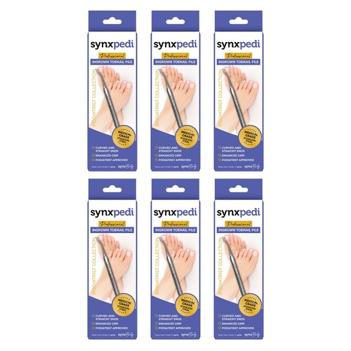 Synxpedi Ingrown Toenail File Pack of 6