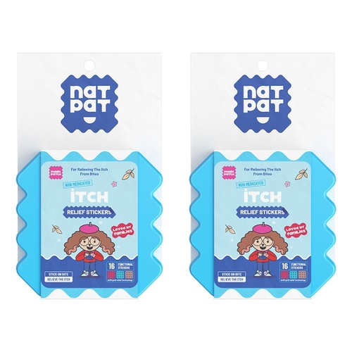 Natural Patch Co. NatPat MagicPatch Itch Relief Stickers M Pack of 2