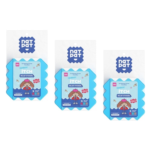 Natural Patch Co. NatPat MagicPatch Itch Relief Stickers M Pack of 3