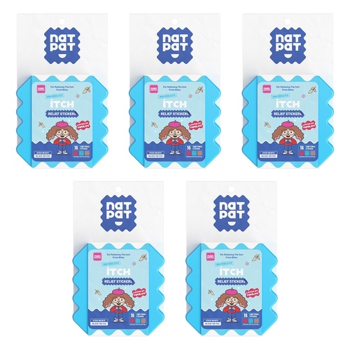 Natural Patch Co. NatPat MagicPatch Itch Relief Stickers M Pack of 5