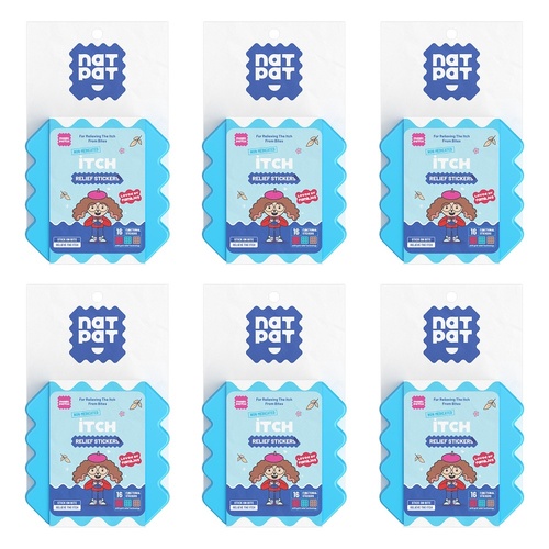 Natural Patch Co. NatPat MagicPatch Itch Relief Stickers M Pack of 6