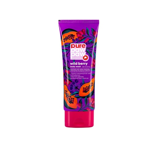 Pure Paw Paw Wild Berry Body Wash 200mL